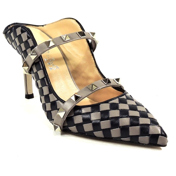 LEATHER FASHION MULES - Picture 3 of 8